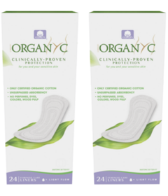 Organ(y)c 100% Organic Cotton Panty Liners Light+ Bundle