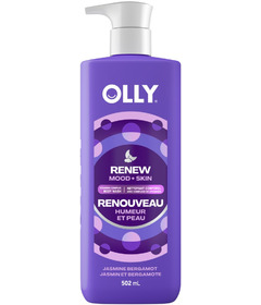 OLLY Renew Mood + Skin Body Wash Jasmine Bergamot