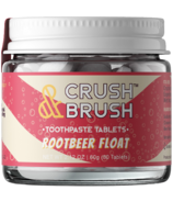 Nelson Naturals Crush and Brush Toothpaste Tablets Rootbeer Float