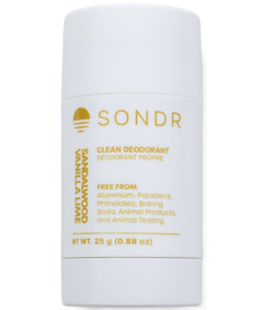 SONDR Deodorant Sandalwood Vanilla Lime