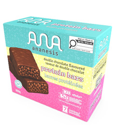 Ananesis Protein Bars Double Chocolate