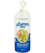 Plum.M.Good Organic Sesame Rice Cakes Unsalted