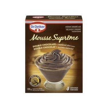 Dr Oetker Double Chocolate Mousse Supreme Mix At Well Ca Free Dr Oetker Double Chocolate Mousse Supreme Mix At Well Ca Free Shipping 35 In Canada