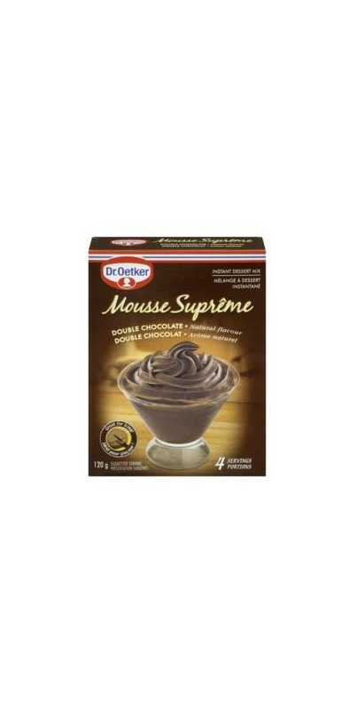 Dr Oetker Double Chocolate Mousse Supreme Mix At Well Ca Free Dr Oetker Double Chocolate Mousse Supreme Mix At Well Ca Free Shipping 35 In Canada