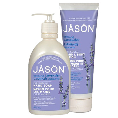 Jason Lavender Hand Lotion & Soap Bundle