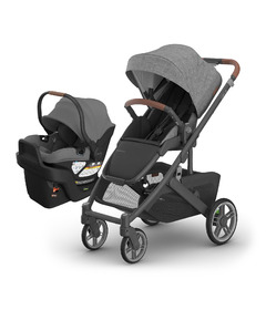 UPPAbaby Cruz V3 & Aria V2 Travel System Bundle Greyson
