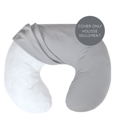 image of Perlimpinpin Bamboo Nursing Pillow Cover Pebble with sku:341126