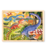 Melissa & Doug Wooden Dinosaur Puzzle 