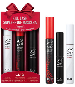 CLIO Kill Lash Superproof Mascara 01 Long Curling Remover & Mini Gift Set