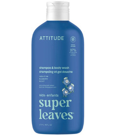 ATTITUDE Little Leaves 2-in-1 Shampoo & Body Wash Blueberry