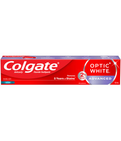 image of Colgate Optic White Advanced Teeth Whitening Toothpaste Icy Fresh with sku:190806