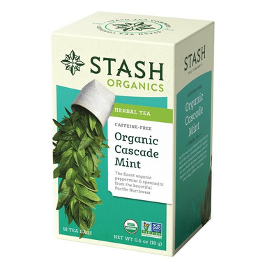 Stash Organic Cascade Mint Herbal Tea Stash Organic Cascade Mint Herbal Tea
