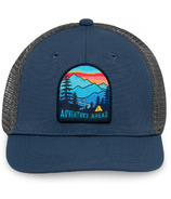 Sunday Afternoon Kids Feel Good Trucker Hat Adventure Ahead Dark Denim