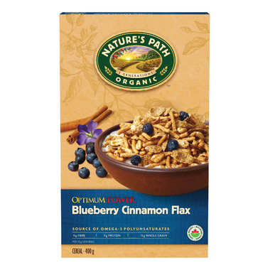 optimum organic path cereal cinnamon flaxseed blueberry nature