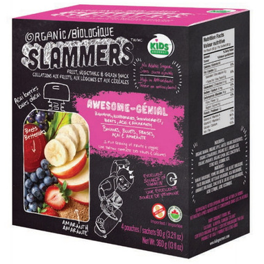 Organic Slammers Awesome Fruit & Vegetable Snack Organic Slammers Awesome Fruit & Vegetable Snack