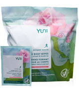 Yuni Beauty Shower Sheets Rose & Concombre