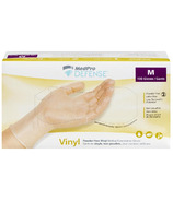 MedPro Defense Vinyl Powder-Free Exam Gloves Medium