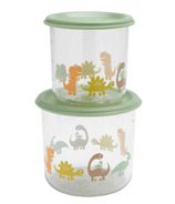 Sugarbooger Good Lunch Large Snack Containers Baby Dinosaur