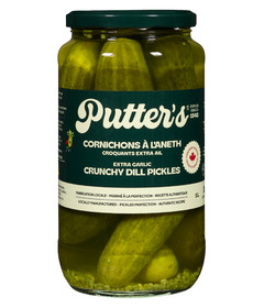 Putter's Extra Garlic Crunchy Dill Pickles