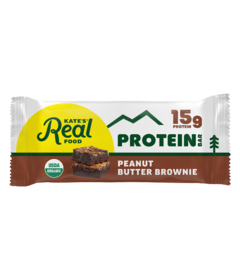 Kate's Real Food Protein Bar Peanut Butter Brownie
