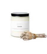Wax + Fire Soy Candle Sage