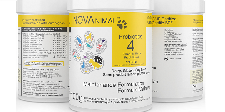 nova animal probiotic products