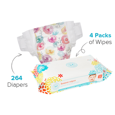 Buy The Honest Company Size 1 Diapers & Wipes Bundle at Well.ca | Free ...