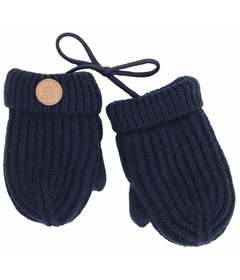 Calikids Knit Mitten Navy