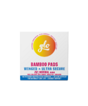 Here We Flo GLO Bamboo Pads Winged and Ultra Secure