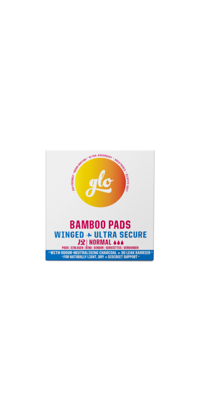 Buy Here We Flo GLO Bamboo Pads with Wings at