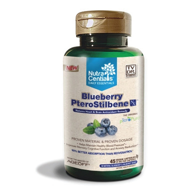 NutraCentials Daily Essentials Blueberry Pterostilbene NX NutraCentials Daily Essentials Blueberry Pterostilbene NX