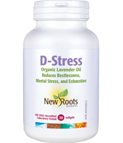 New Roots Herbal D-Stress Organic Lavender Oil