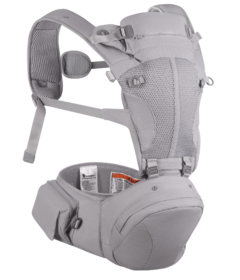 Babbleroo Baby & Toddler Grow Carrier Plus Light Gray