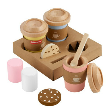 Fisher price coffee maker set hotsell