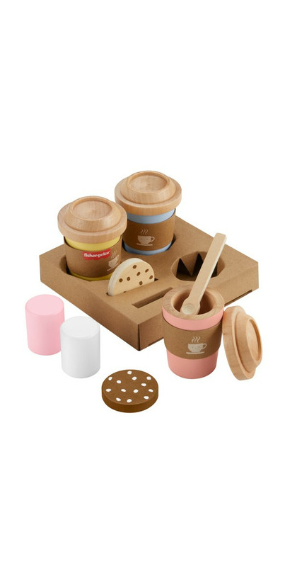 Buy Fisher Price Wooden Coffee To Go Set at Well Free Shipping 35 in Canada