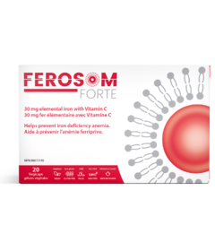 Ferosom Forte LCE Liposomal Iron Capsules