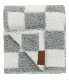 Pip + Phee Plush Toddler Blanket Meadow Check