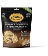 Sonoma Creamery Savoury Seed Parmesan Crisps Cheese Snacks