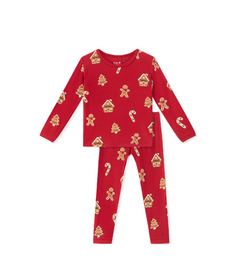 Kyte BABY Long Sleeve Pajamas Gingerbread