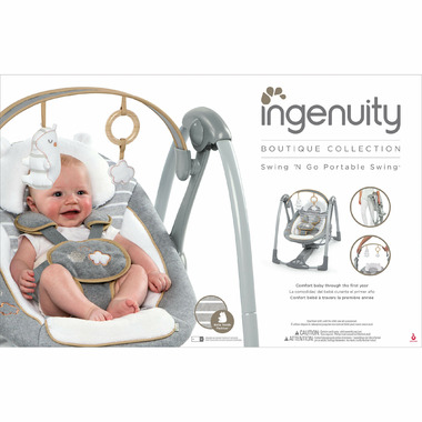 bright starts ingenuity swing and go bella teddy boutique babyswing