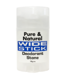 Deodorant Stones of America Pure & Natural Crystal Deodorant Wide Stick