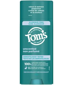 Tom's of Maine Déodorant naturel sans aluminium non parfumé