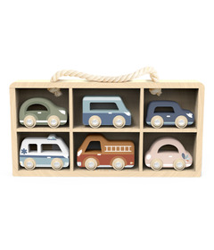 Speedy Monkey Cars Display Case (6 Vehicles)