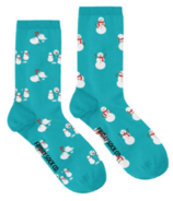 Friday Sock Co. Women's Socks Christmas Snowman