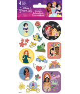 Trends Disney Princess Sticker Collage 4 feuilles d'autocollants
