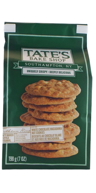 Tate's Bake Shop Macadma WhtChocolate Cookie (12x7OZ )