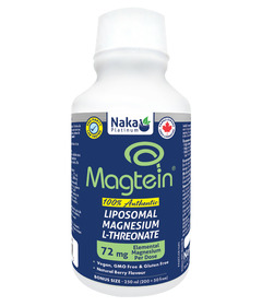 Naka Platinum Magtein Liposomal Magnesium L-Threonate Liquid Natural Berry