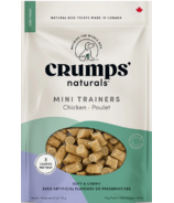 Crumps Naturals Dog Treats Semi-Moist Mini Trainers Poulet