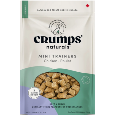 Buy Crumps Naturals Dog Treats Semi-Moist Mini Trainers Chicken at Well ...