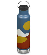 Klean Kanteen Insulated Classic Bottle with Loop Cap Mountains